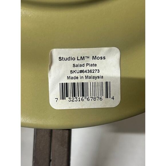 New Dansk Olive Salad Plate. kk440 - Picture 3 of 3